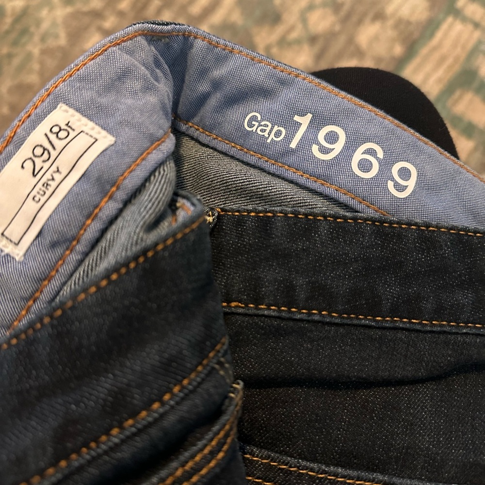 Blue Boot Cut Jeans with 1969 Heritage Style